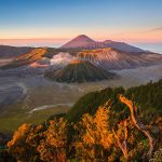 There are five overlapping stratovolcanoes inside a large caldera. Indonesia in a nutshell | Bespoke Indonesia Holiday